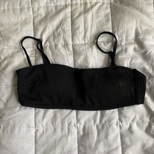 Black bikini top